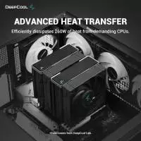 Охладител за процесор DeepCool AK620 Zero Dark Dual-Tower CPU Cooler