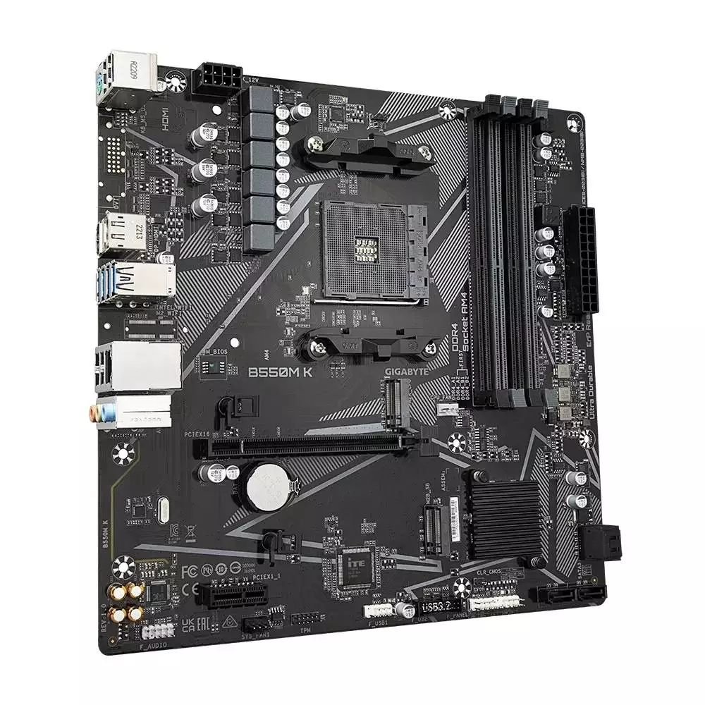 Дънна платка Gigabyte B550M K AM4