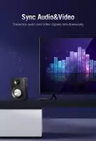 Vention Кабел HDMI v2.0 M / M 4K/60Hz Gold - 1.5M Black - AACBG