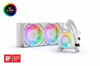 Водно охлаждане за процесор EK-Nucleus AIO CR240 Lux D-RGB - White