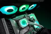 Водно охлаждане за процесор EK-Nucleus AIO CR240 Lux D-RGB - White