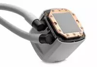 Водно охлаждане за процесор EK-Nucleus AIO CR240 Lux D-RGB - White