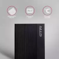 Външна кутия за диск AXAGON EE25-GTR USB-C 3.2 Gen 2, SATA 6G, 2.5" External SSD/HDD Black