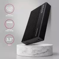 Външна кутия за диск AXAGON EE25-GTR USB-C 3.2 Gen 2, SATA 6G, 2.5" External SSD/HDD Black