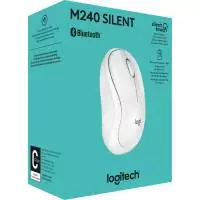 Мишка Logitech M240 Silent Bluetooth Mouse White - 910-007120