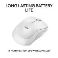 Мишка Logitech M240 Silent Bluetooth Mouse White - 910-007120