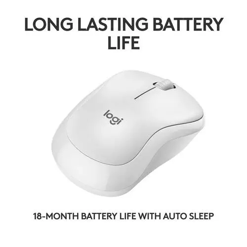 Мишка Logitech M240 Silent Bluetooth Mouse White - 910-007120