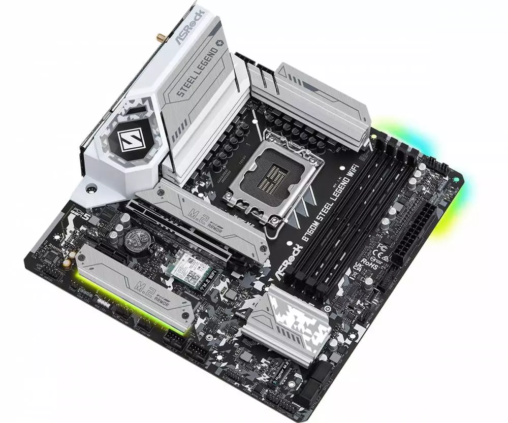 Дънна платка Asrock B760M Steel Legend WIFI LGA1700 DDR5