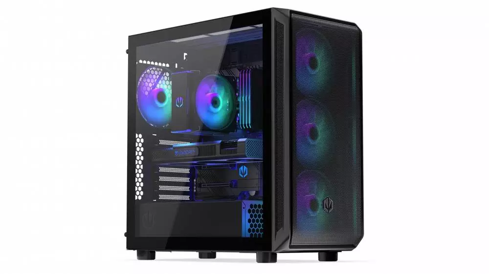 Кутия Endorfy Arx 700 ARGB, Mid-Tower Black - EY2A013