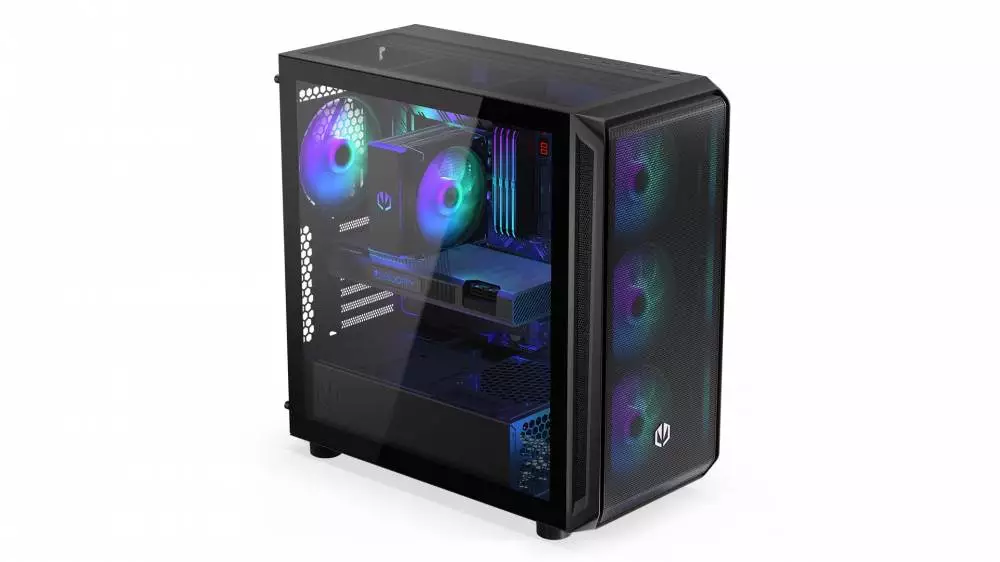 Кутия Endorfy Arx 700 ARGB, Mid-Tower Black - EY2A013