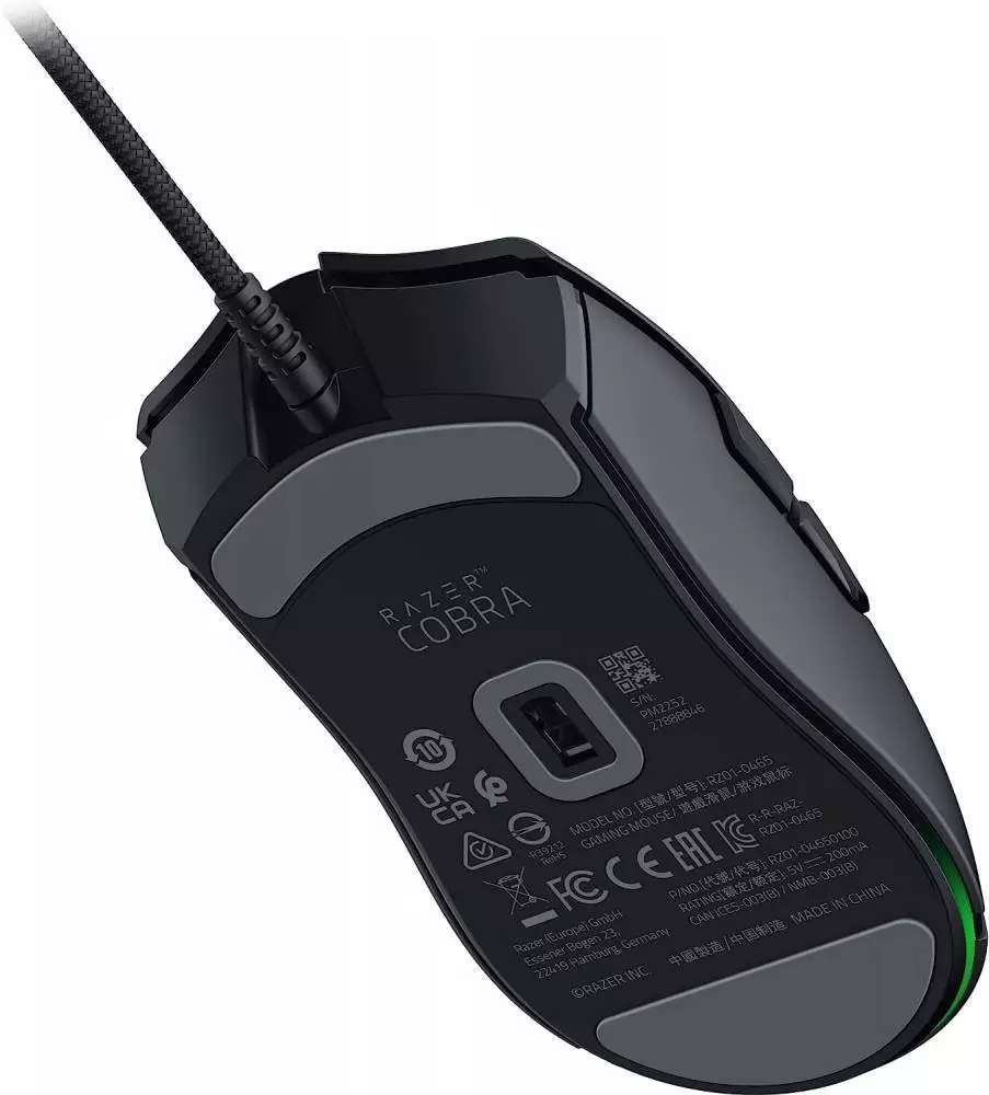Геймърска мишка Razer Cobra Gaming Optical Mouse Switches Gen-3 Chroma - RZ01-04650100-R3M1 
