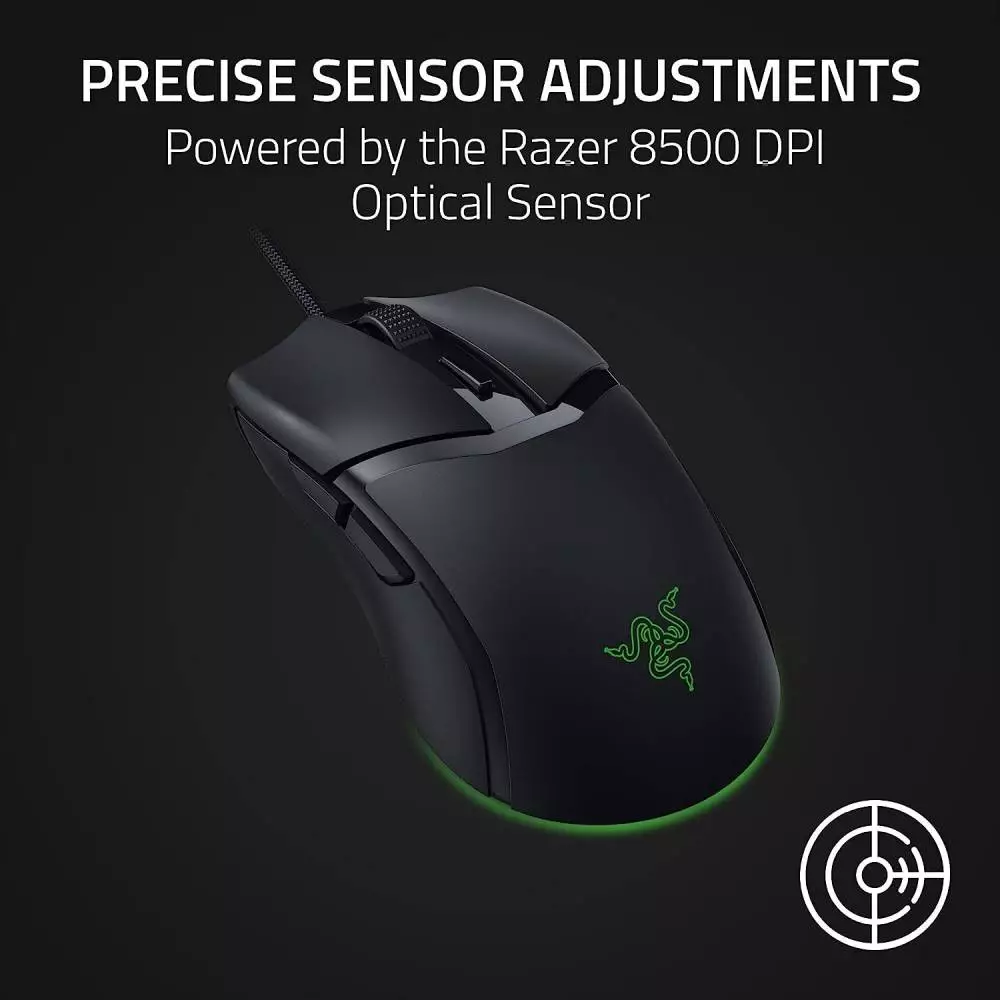 Геймърска мишка Razer Cobra Gaming Optical Mouse Switches Gen-3 Chroma - RZ01-04650100-R3M1 