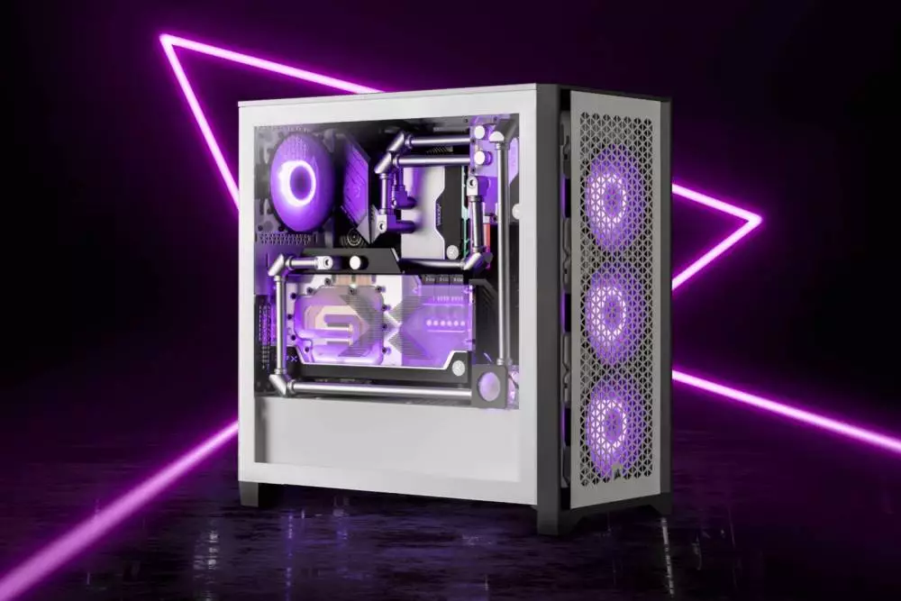 Фитинг EK-Quantum Torque Static FF 90&deg; - Satin Titanium