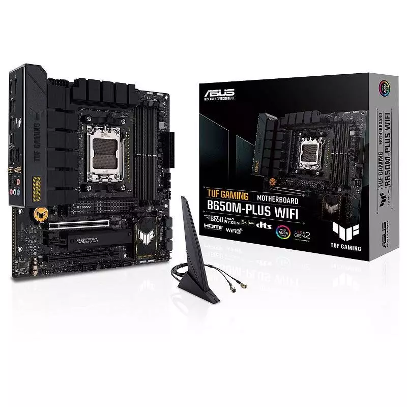 Дънна платка ASUS TUF GAMING B650M-PLUS WIFI AM5 DDR5