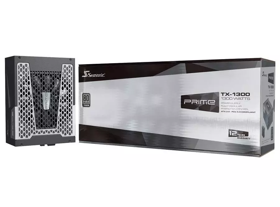 Захранване Seasonic PRIME TX-1300TR2, 1300W, 80 Plus Titanium PSU, SSR-1300TR2, ATX 3.1, PCIe Gen 5.1 - 1TX13TART3A10X 
