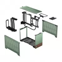 Кутия Fractal Terra Jade ITX Case - FD-C-TER1N-03