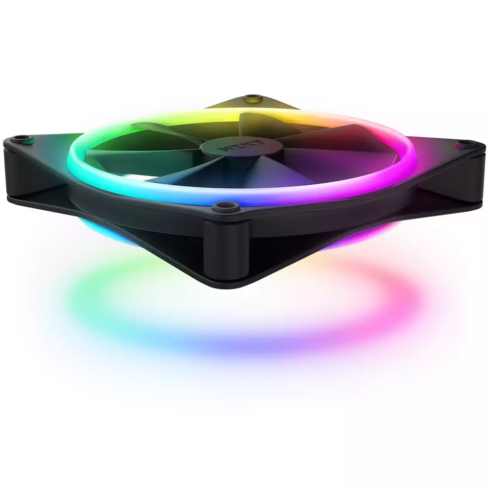 Вентилатор NZXT F140 RGB Duo Black 140mm
