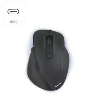 Безжична оптична мишка HAMA  MW-500, черна, 6 бут.,800/1200/1600 dpi, безшумна
