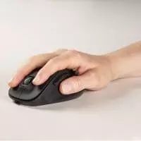 Безжична оптична мишка HAMA  MW-500, черна, 6 бут.,800/1200/1600 dpi, безшумна