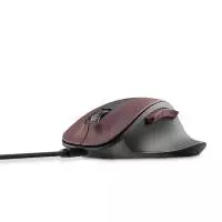 Безжична оптична мишка HAMA MW-500 Recharge , бордо, 6 бут.,800/1200/1600 dpi, безшумна