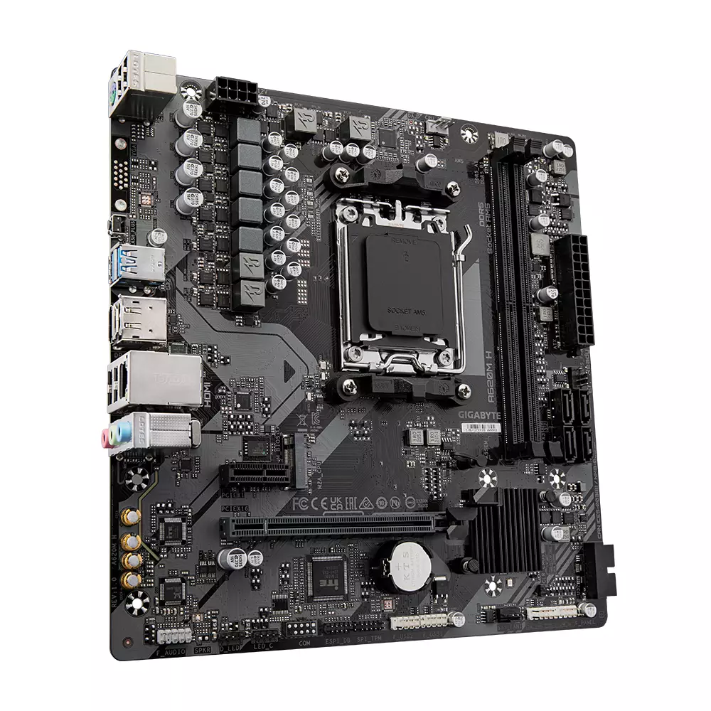 Дънна платка Gigabyte A620M H, AM5