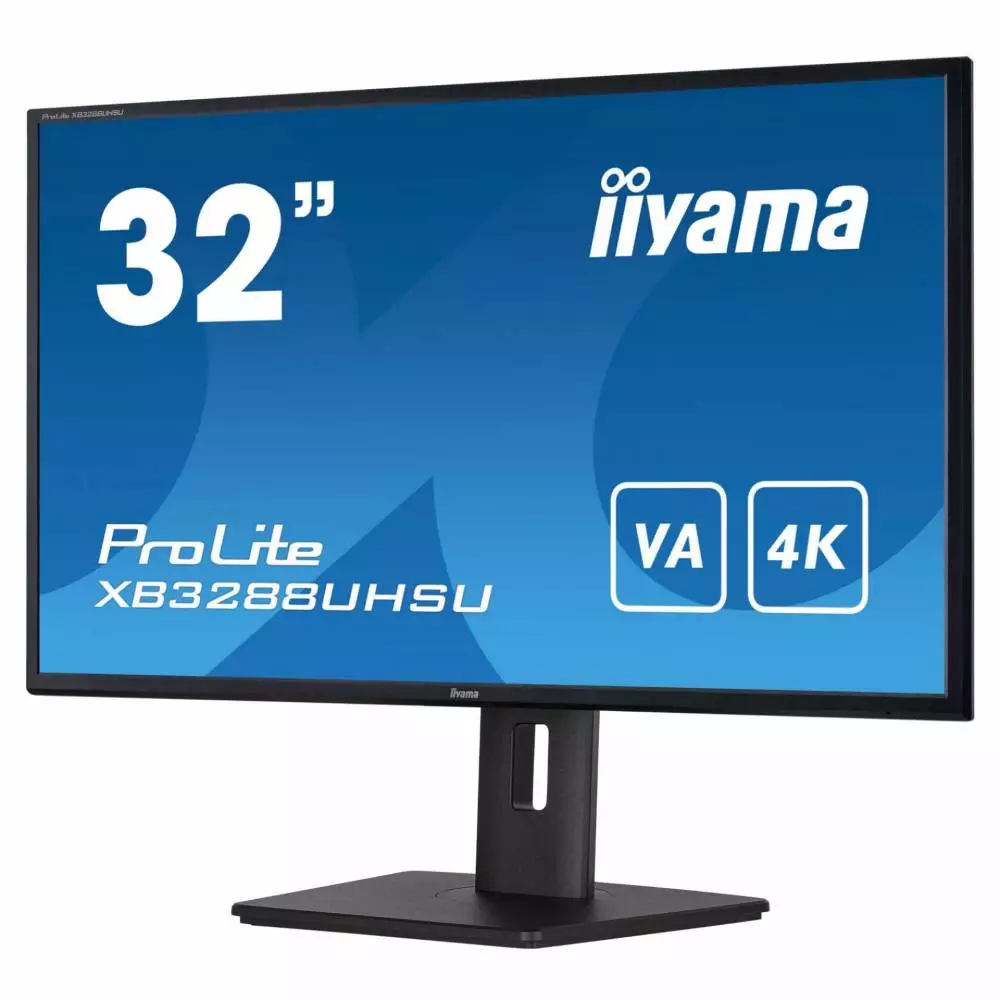 Монитор IIYAMA XB3288UHSU-B5, 31.5", VA, 4K UHD 3840x2160, 60Hz, 3ms, AMD FreeSync, HDMI, DP