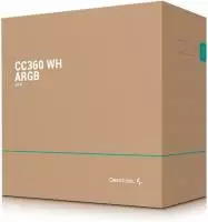Кутия DeepCool CC360 ARGB White Mid-Tower mATX Case