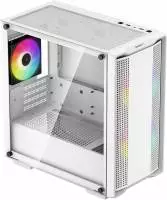 Кутия DeepCool CC360 ARGB White Mid-Tower mATX Case