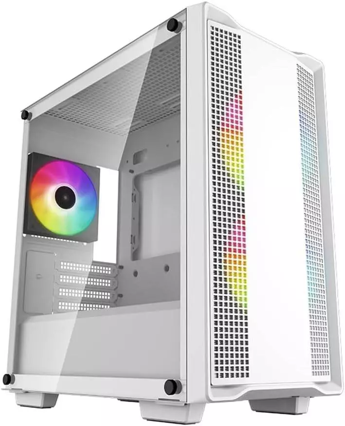Кутия DeepCool CC360 ARGB White Mid-Tower mATX Case
