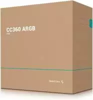 Кутия DeepCool CC360 ARGB Black Mid-Tower ATX Case