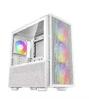 Кутия DeepCool CH560 ARGB White Mid-Tower Case