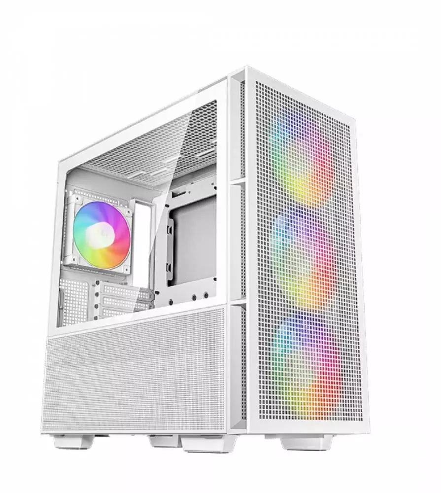 Кутия DeepCool CH560 ARGB White Mid-Tower Case