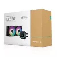 Водно охлаждане за процесор DeepCool LE520 Black AIO Liquid Cooler