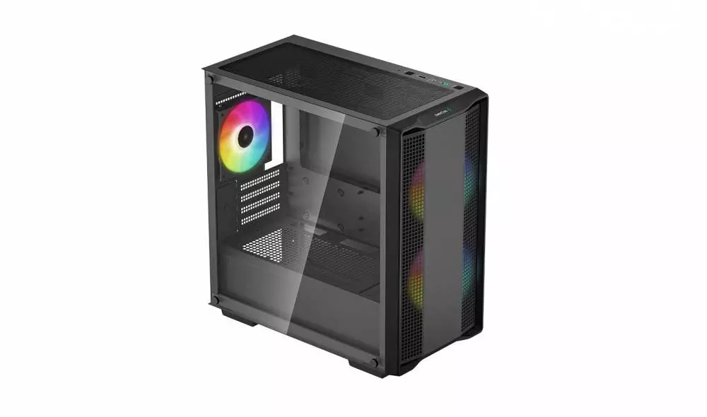 Кутия DeepCool CC360 ARGB mATX Case Black