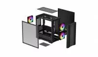 Кутия DeepCool CC360 ARGB mATX Case Black