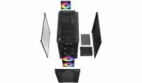 Кутия DeepCool CC360 ARGB mATX Case Black