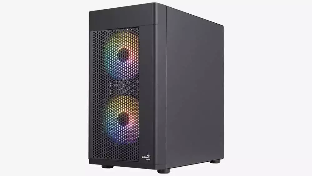 Кутия AeroCool Hexform-G-BK-v2 Case mATX 3 fans included