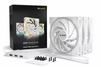 Вентилатори be quiet! LIGHT WINGS White 140mm PWM High-Speed Triple-Pack Fan 3-in-1 - BL103