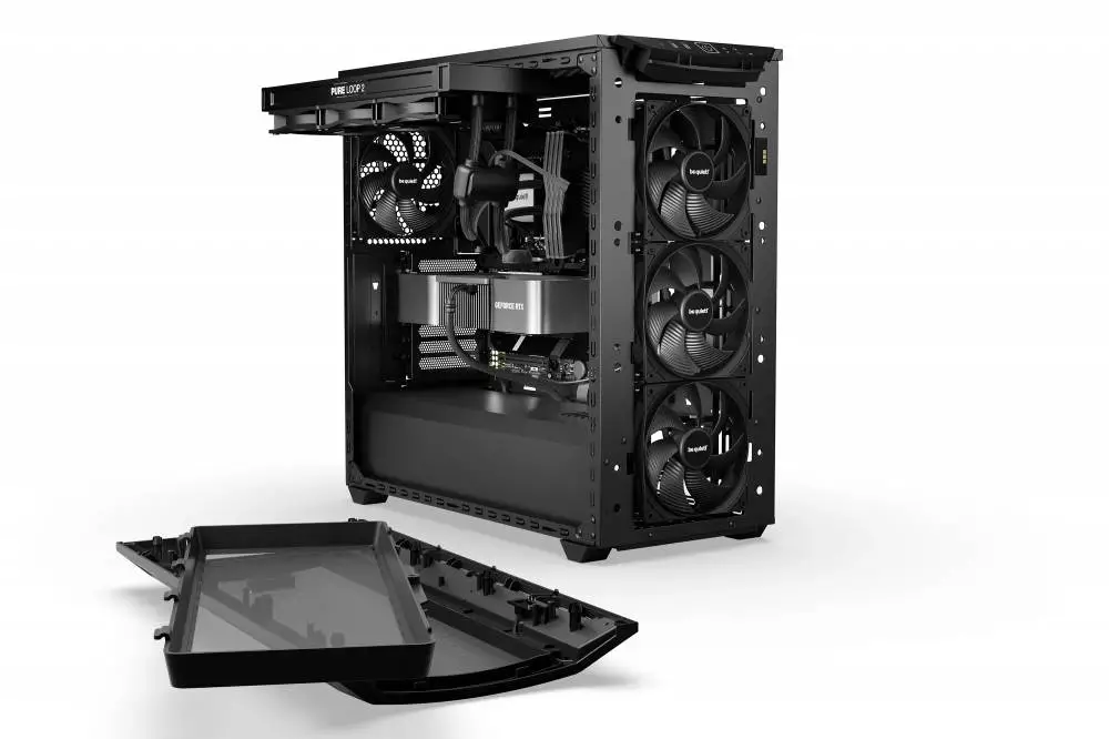 Кутия be quiet! Shadow Base 800 DX Black Case EATX - BGW61