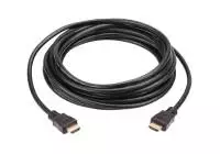 Кабел ATEN 2L-7D10H, HDMI мъжко - HDMI мъжко, с Ethernet, 4K, 10 м, позлатени конектори, Черен