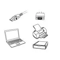 Конвертор Ewent USB -  RS232 9 пин мъжко, Черен