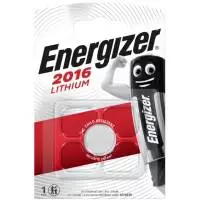 Бутонна батерия литиева ENERGIZER CR2016, 3V, 1 бр. в блистер 