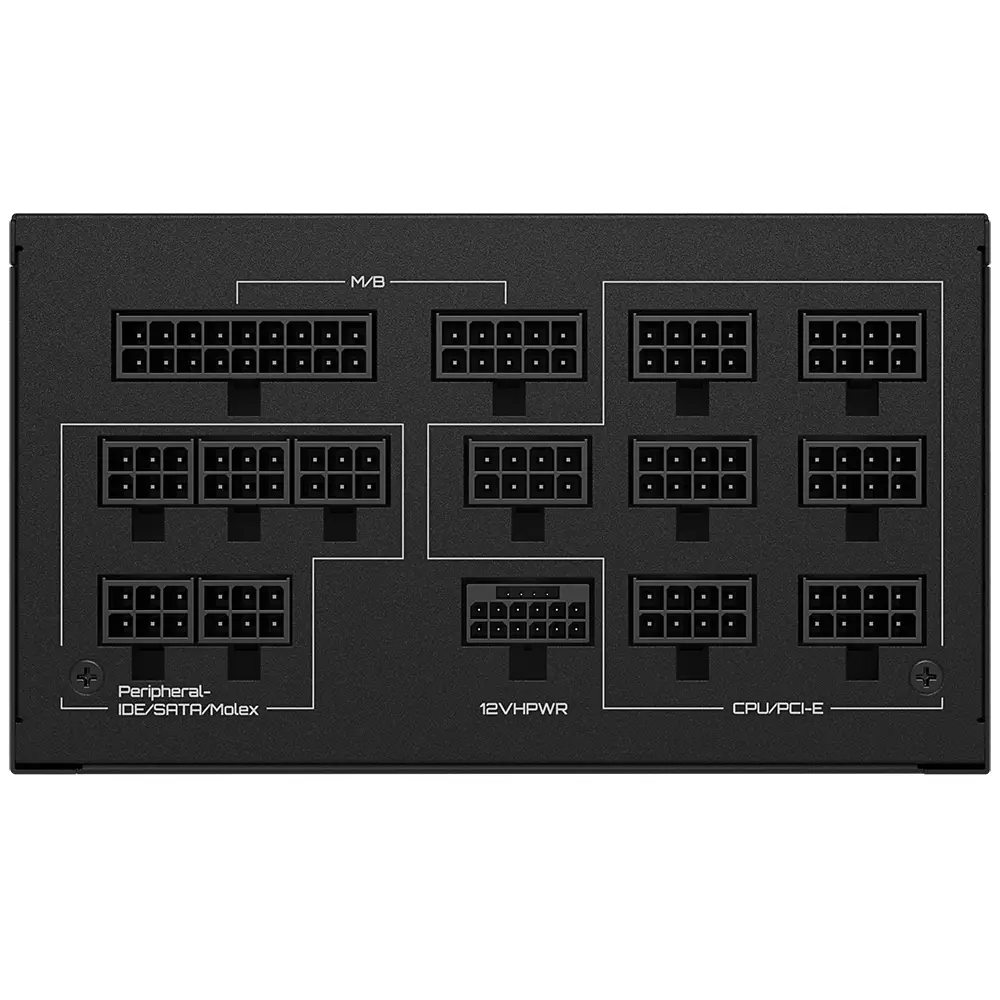 Захранване Gigabyte UD1300GM PG5 1300W 80 Plus GOLD, Modular, PCIe 5.0 Ready