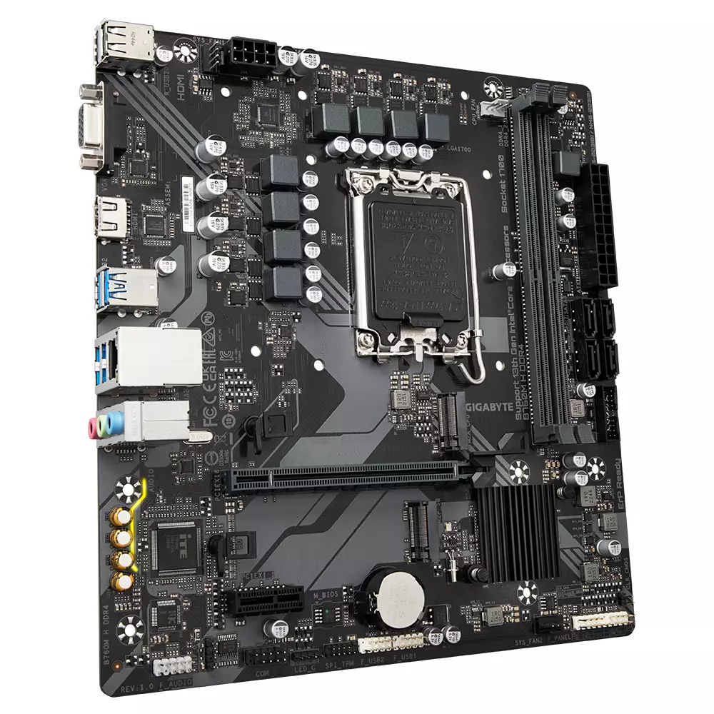Дънна платка Gigabyte B760M H LGA1700 DDR4