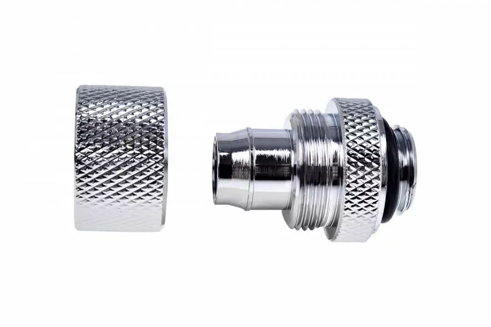 Фитинг Alphacool Eiszapfen 13/10mm, G1/4, Сребрист