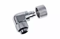 Фитинг Alphacool Eiszapfen, Удължител, 90&deg;, 13/10mm, G1/4, Сребрист