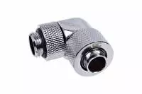 Фитинг Alphacool Eiszapfen, Удължител, 90&deg;, 13/10mm, G1/4, Сребрист