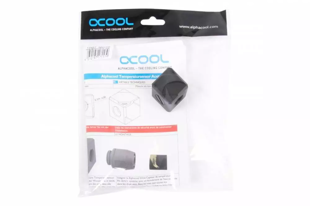 Фитинг Alphacool Eiszapfen Connection Terminal 5-way G1/4'' IT Black - AC-1019901