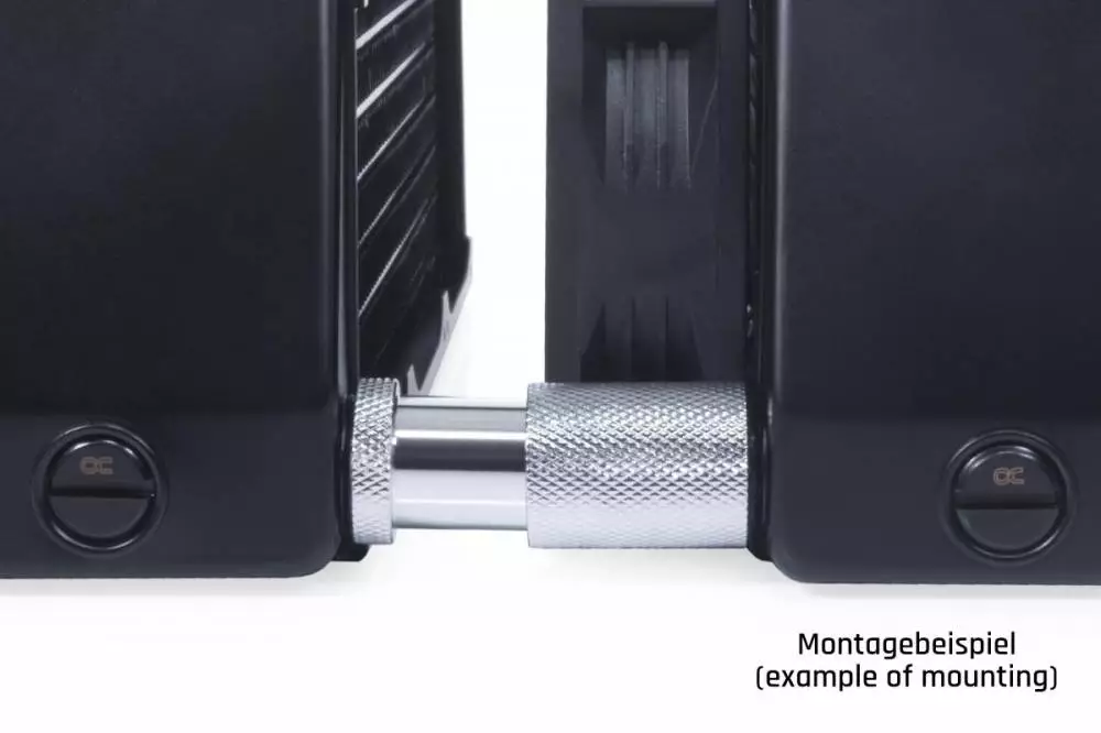 Фитинг Alphacool ES D-Plug 31.5mm G1/4 AG auf G1/4 AG Nickel - AC-1021899