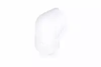 Фитинг Alphacool Eiszapfen G1/4 AG auf G1/4 IG White Въртящ се L-конектор 